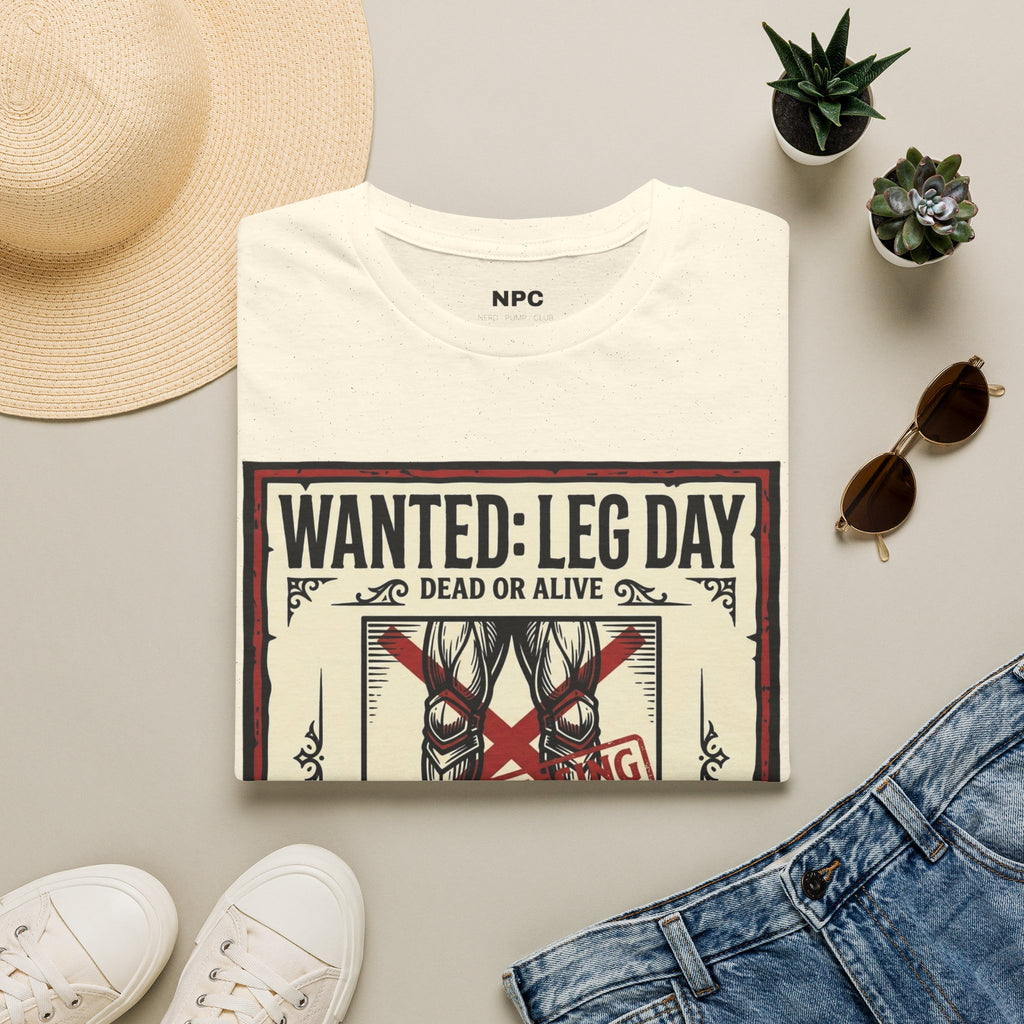 Wanted Leg Day T-Shirt