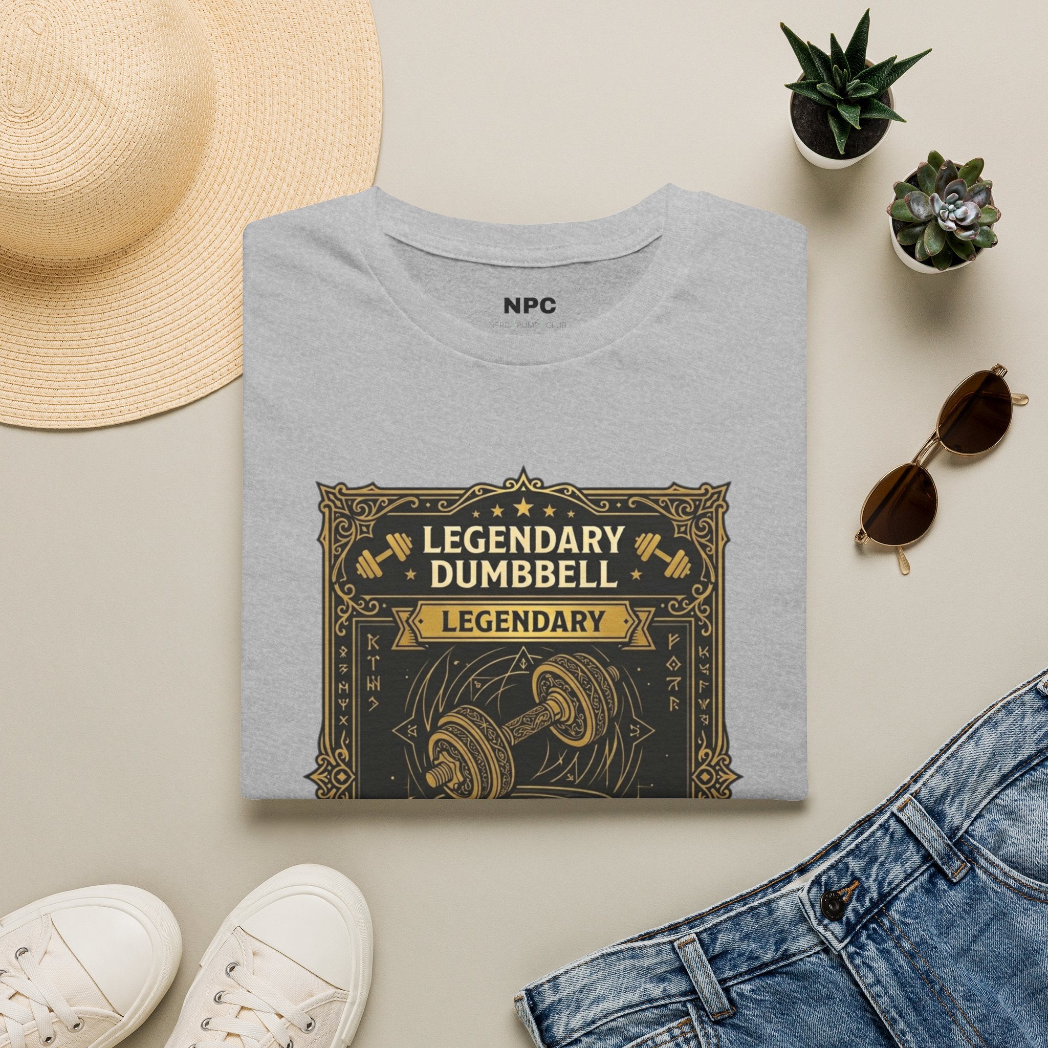 Legendary Dumbbell T-Shirt