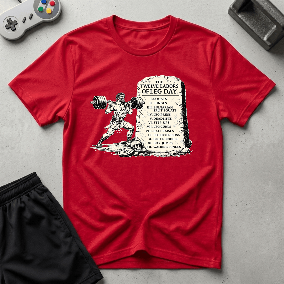 Mythic Leg Day T-Shirt - Red