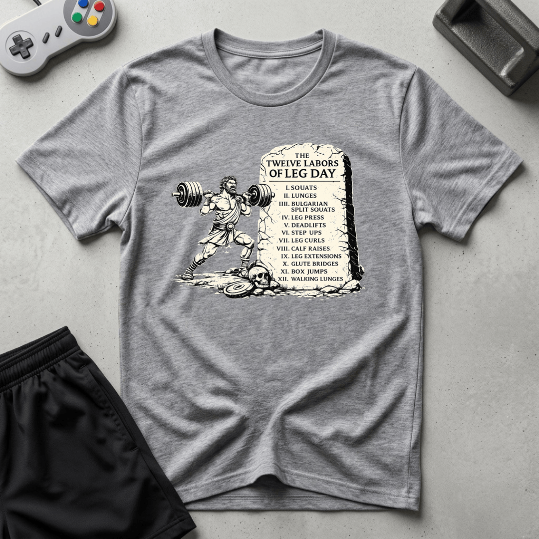 Mythic Leg Day T-Shirt - Sport Grey
