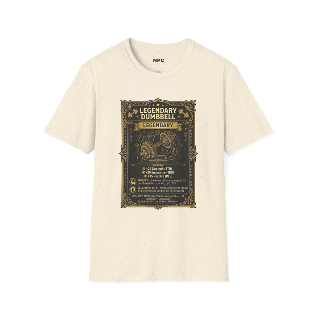 Legendary Dumbbell T-Shirt