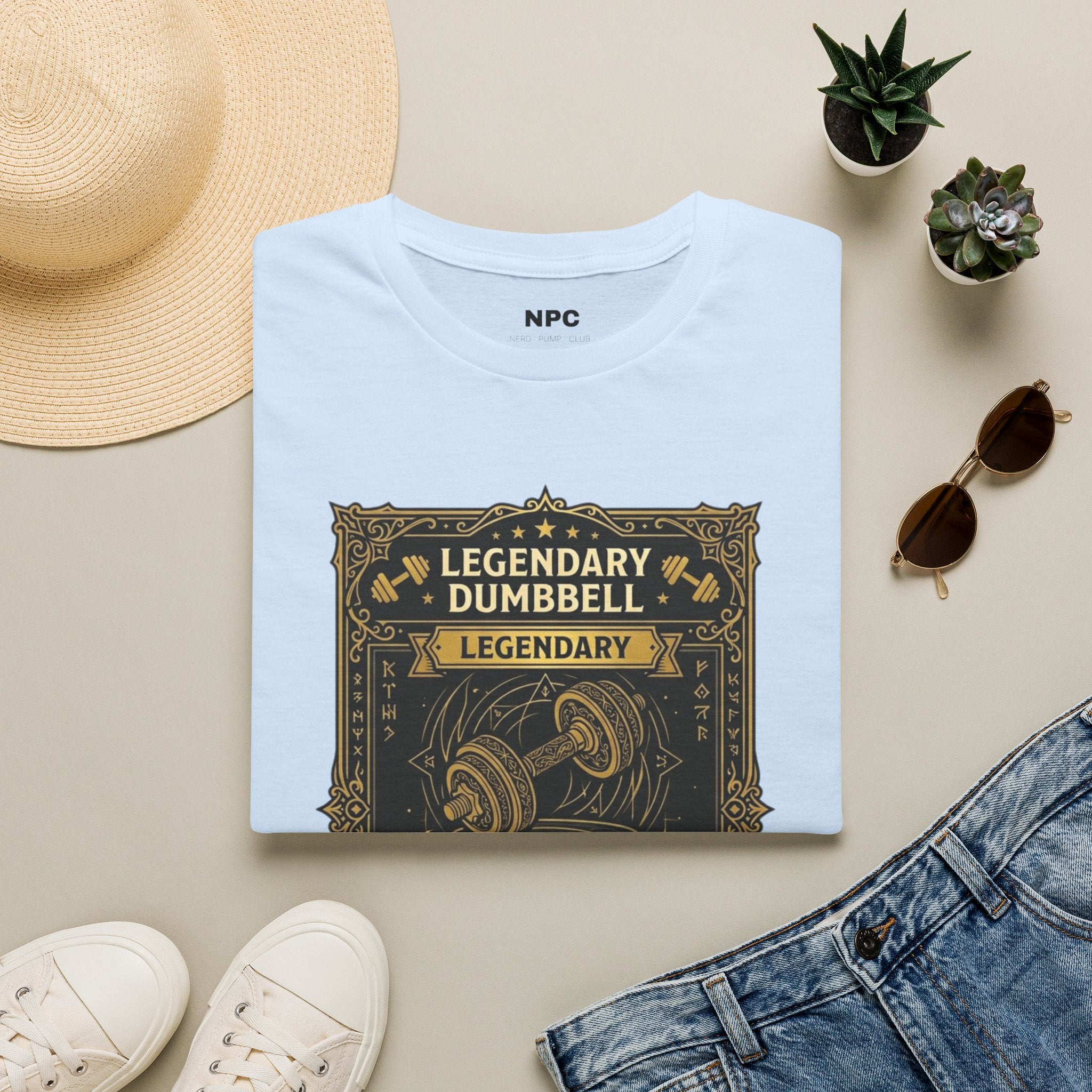 Legendary Dumbbell T-Shirt