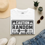 Caution Random Side Quests T-Shirt