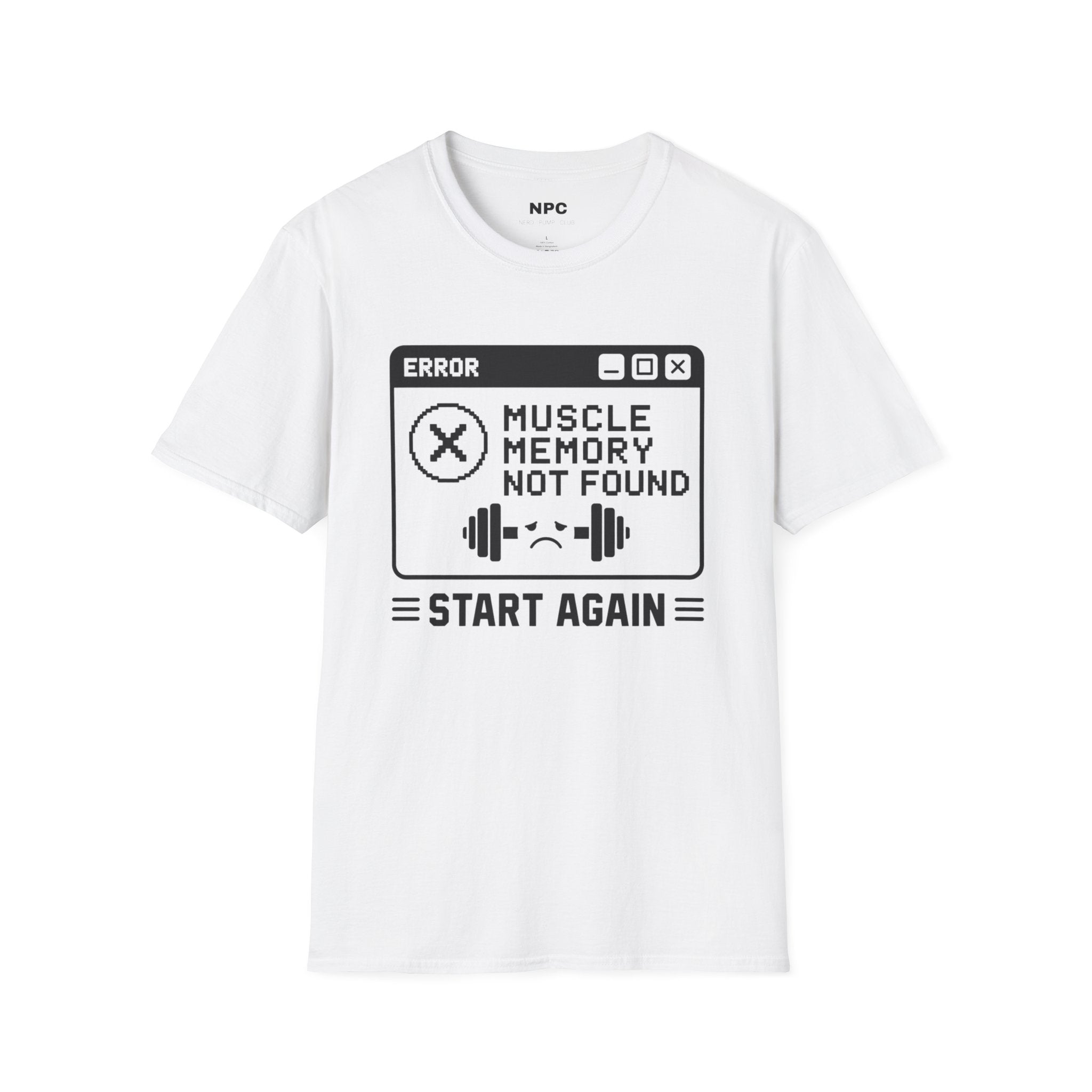 Muscle Memory Not Found T-Shirt