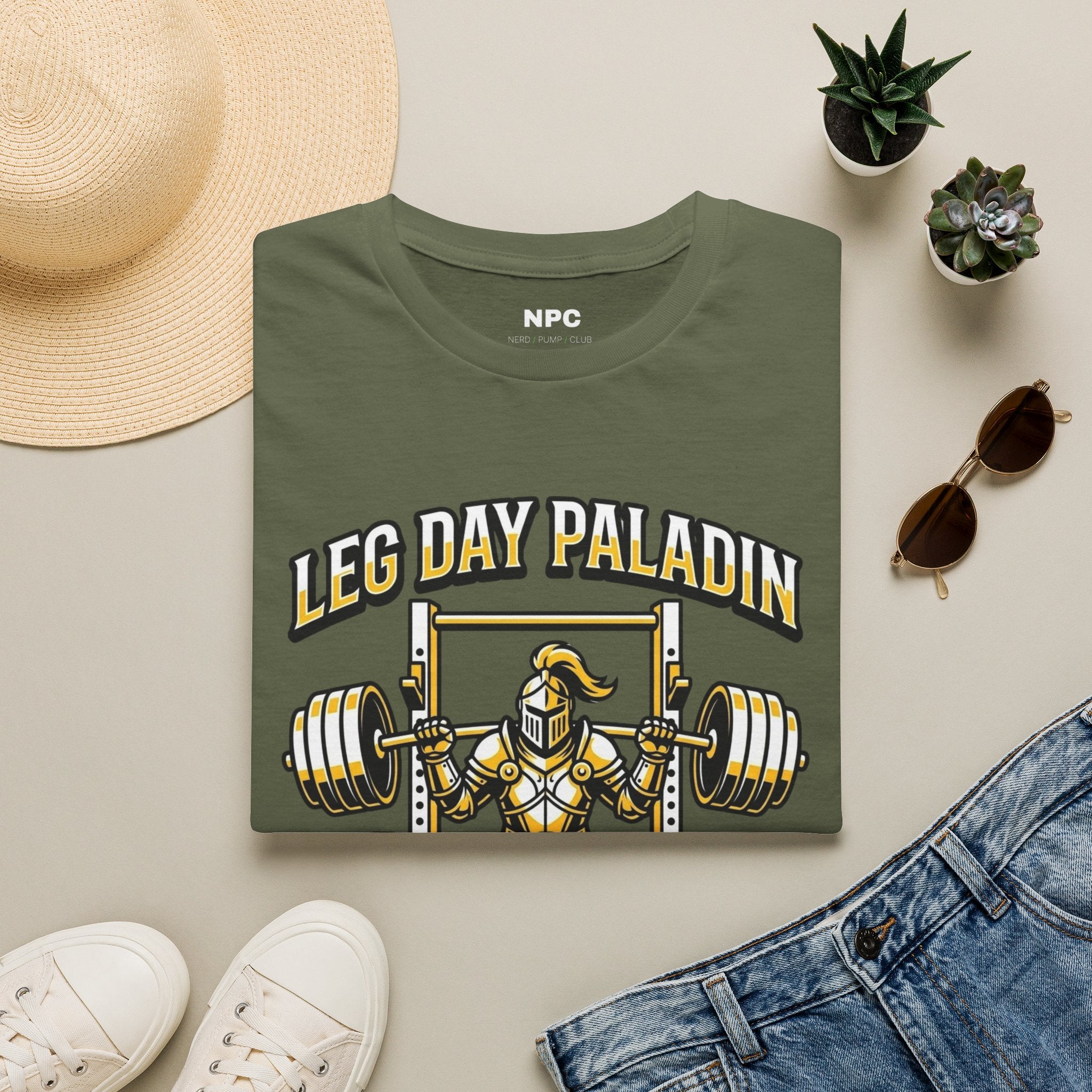 Leg Day Paladin T-Shirt