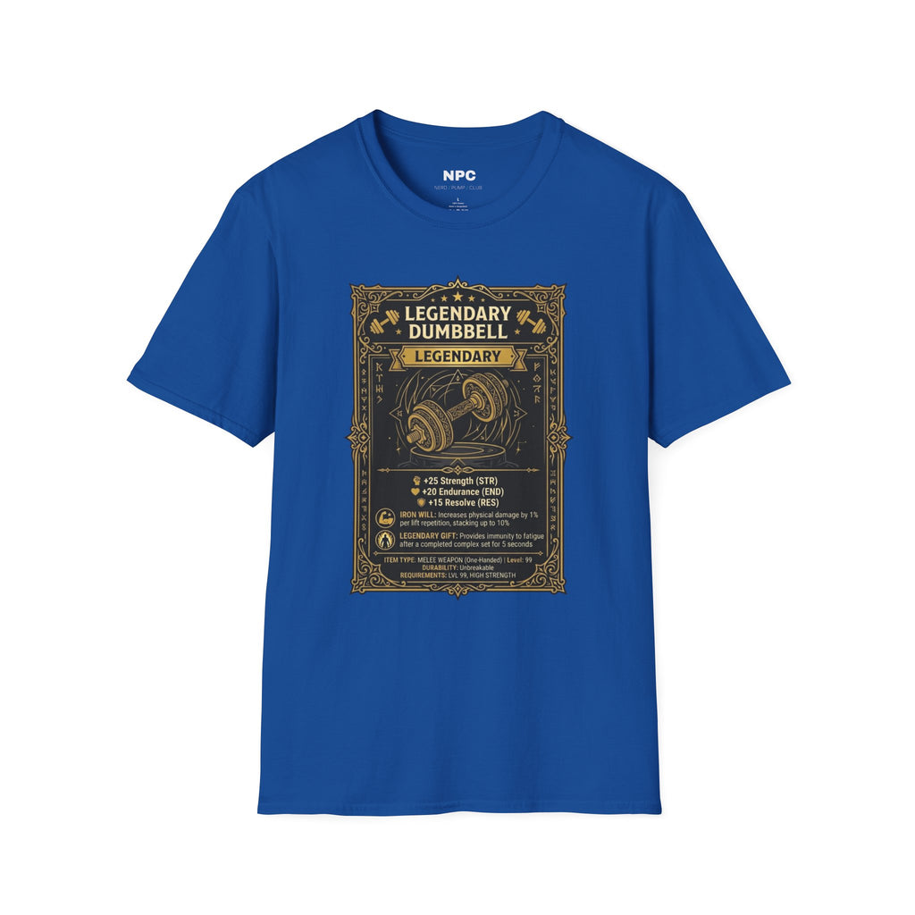 Legendary Dumbbell T-Shirt