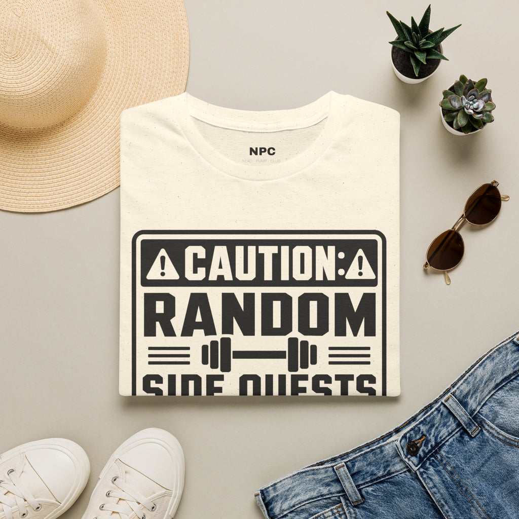Caution Random Side Quests T-Shirt