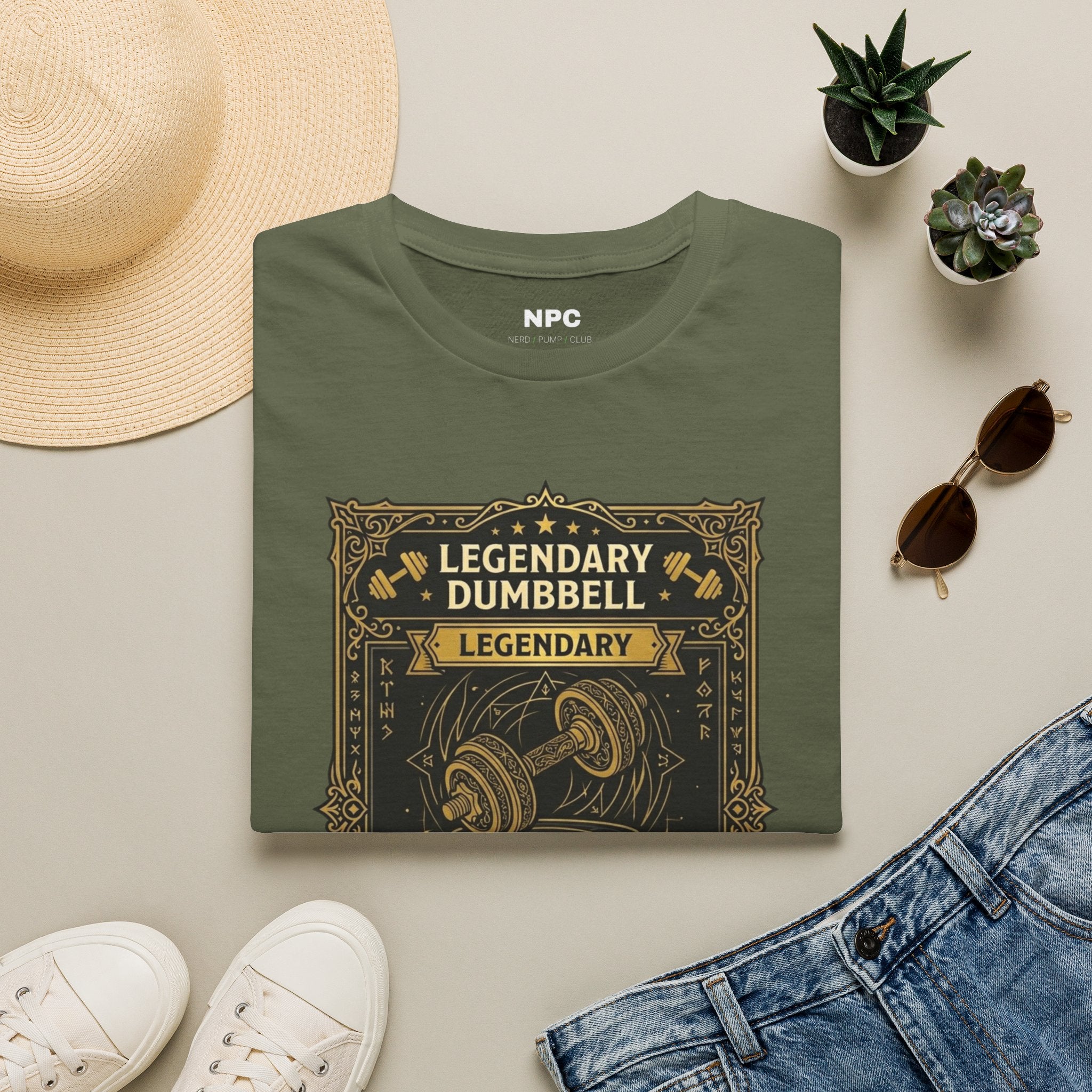 Legendary Dumbbell T-Shirt