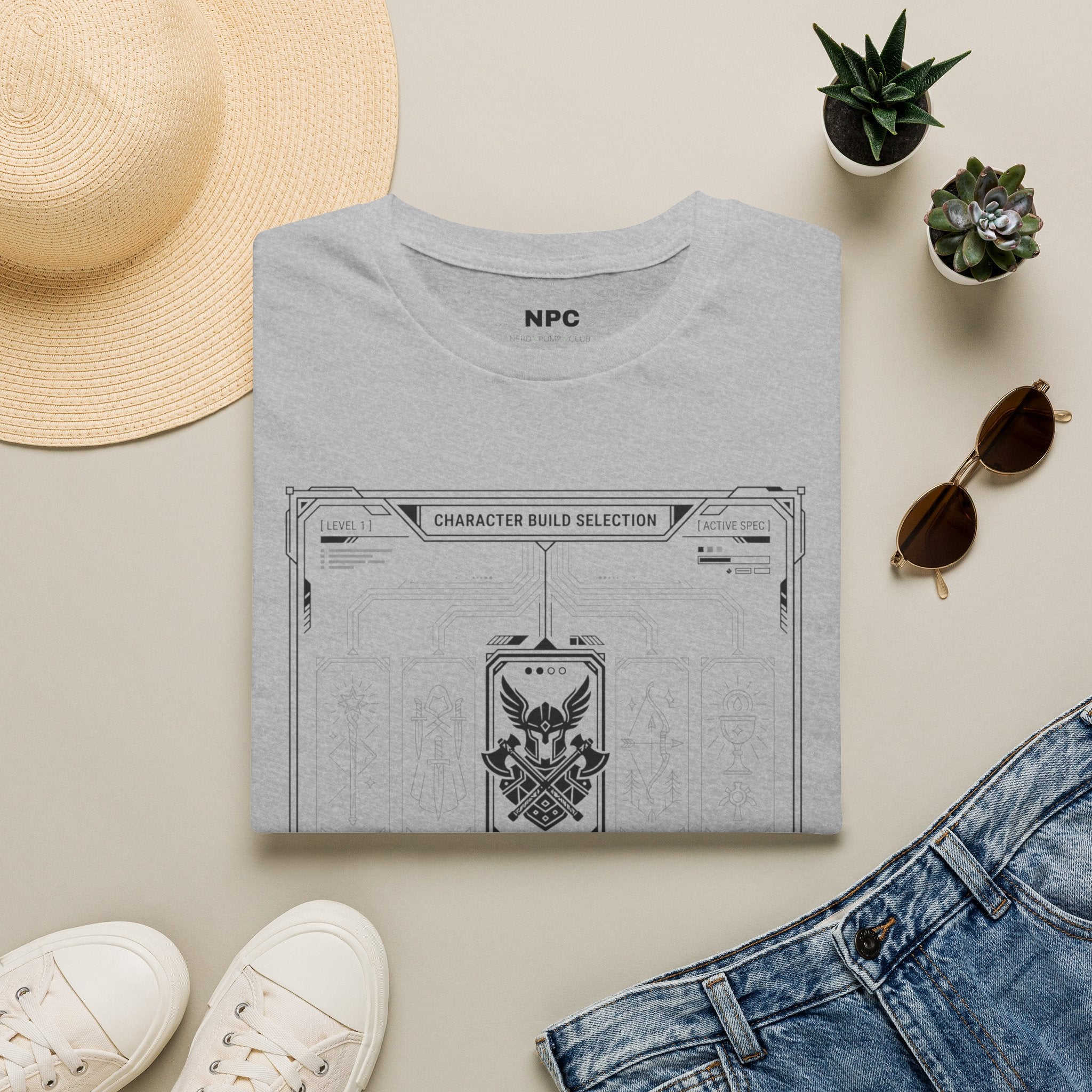 Character Build T-Shirt
