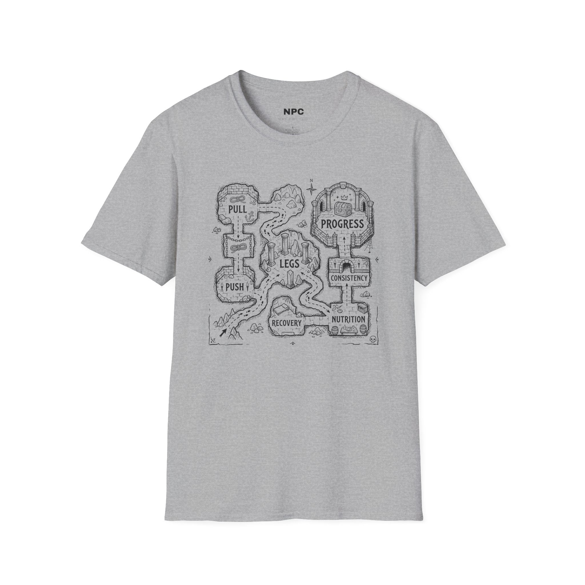 Dungeon Map T-Shirt
