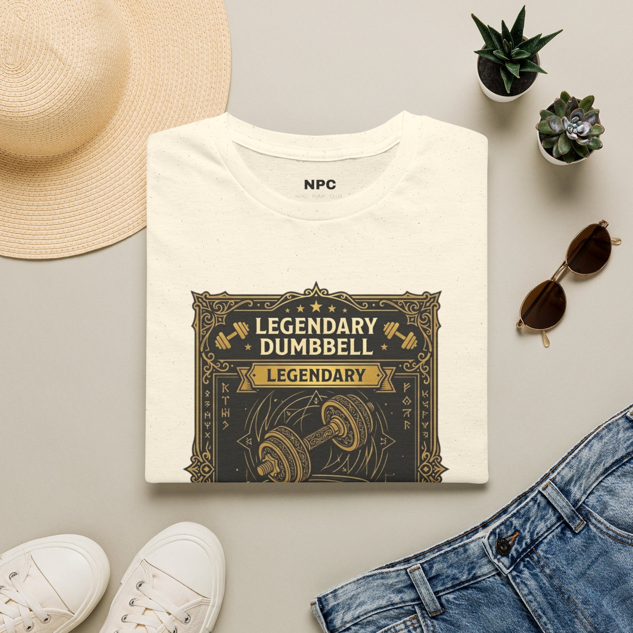Legendary Dumbbell T-Shirt