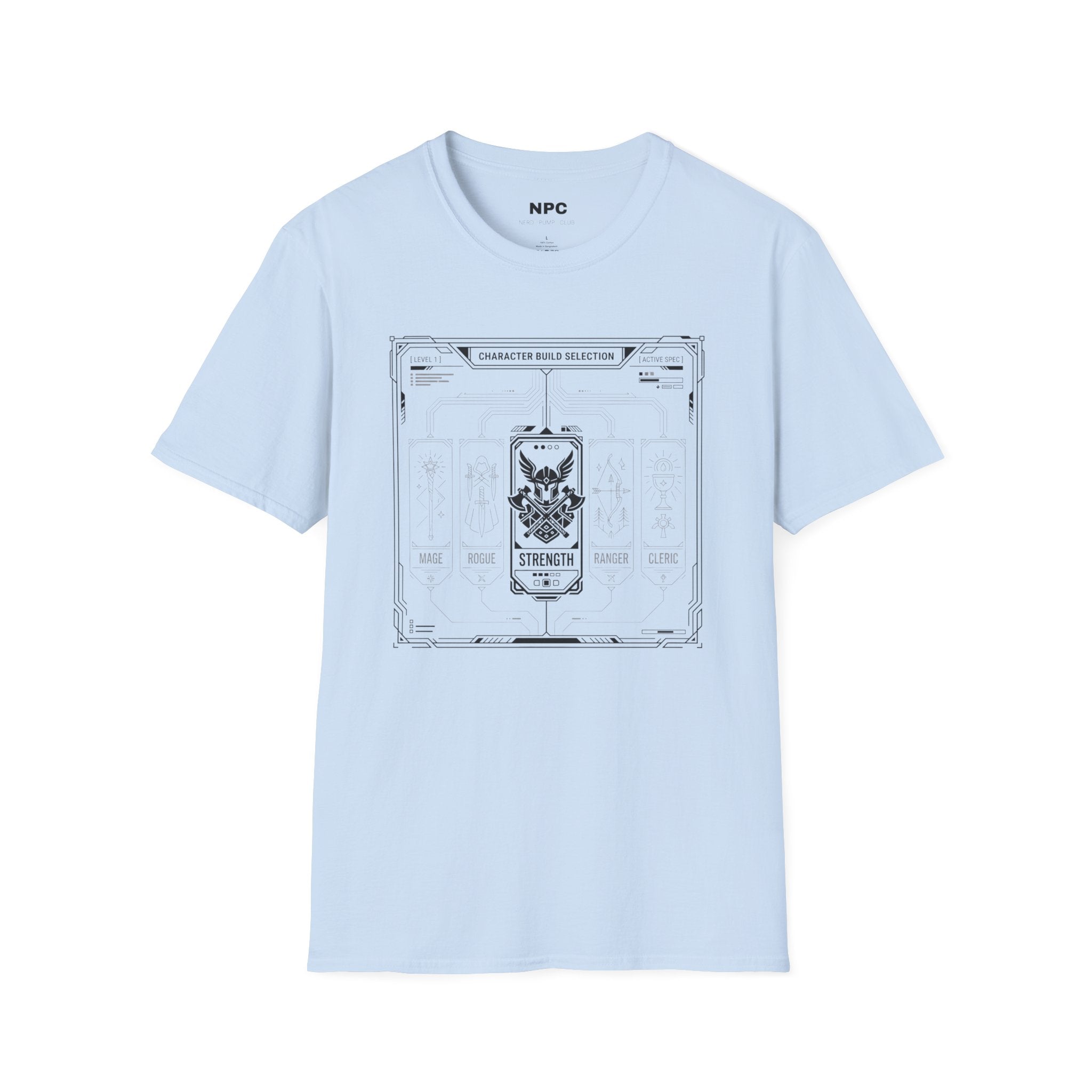 Character Build T-Shirt