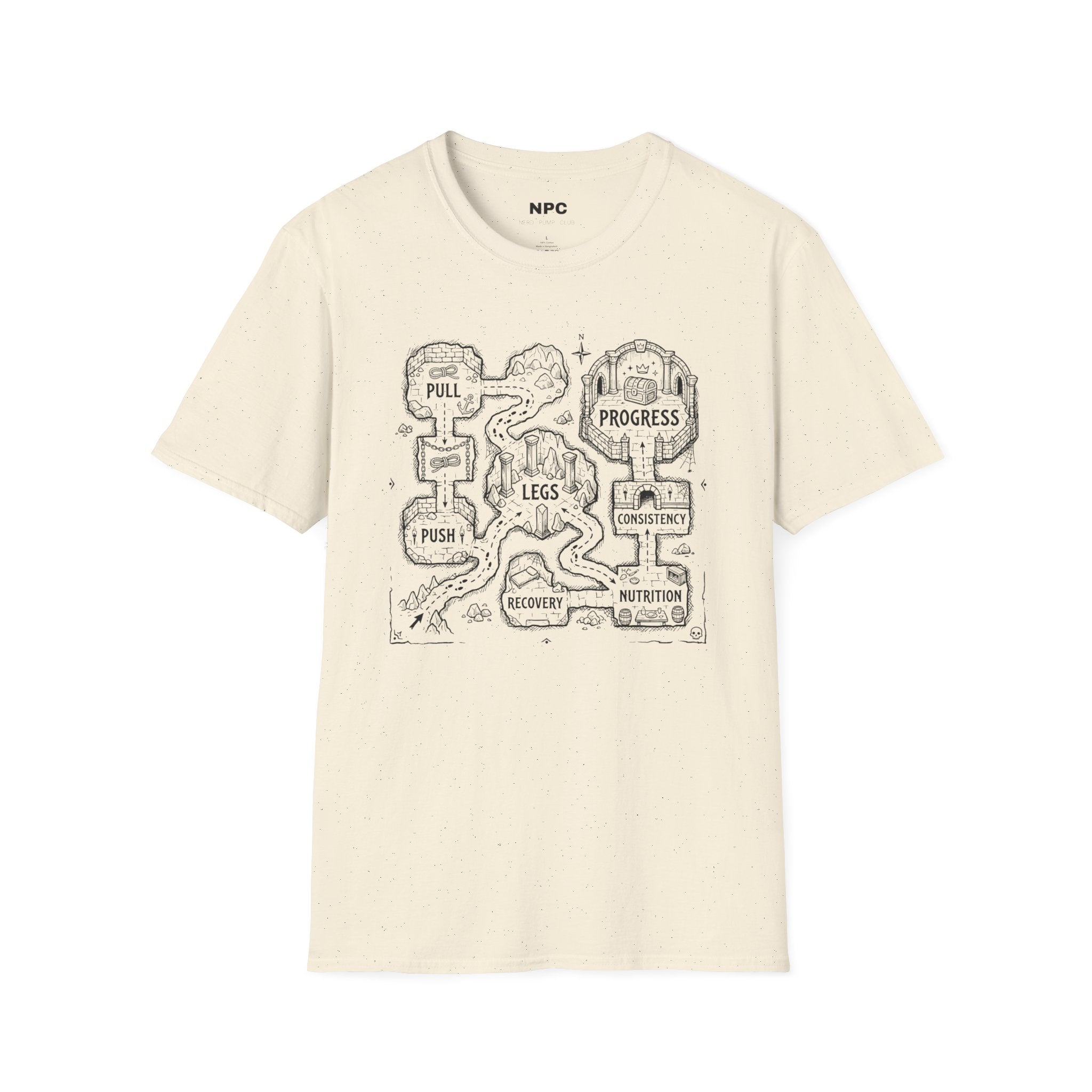 Dungeon Map T-Shirt