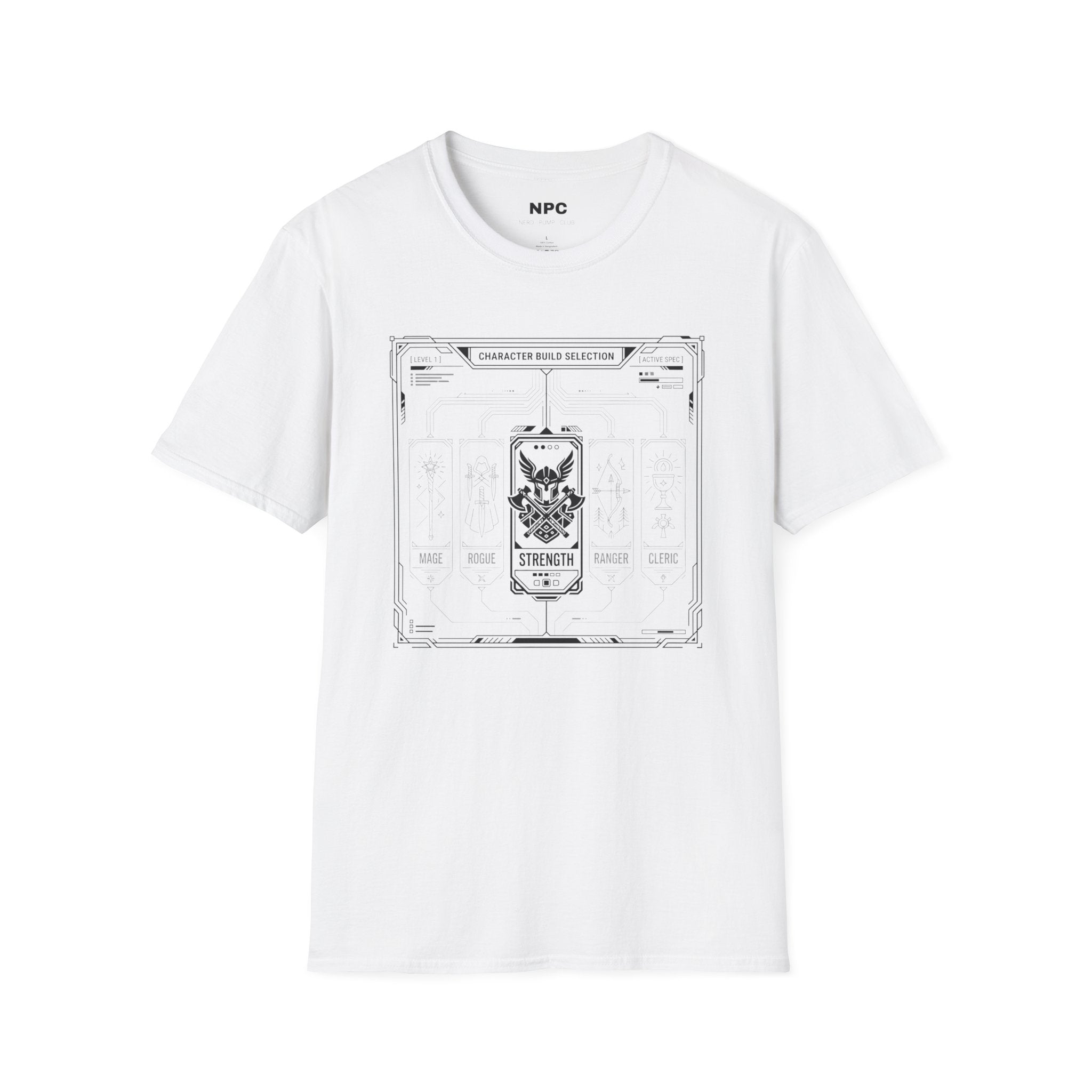 Character Build T-Shirt