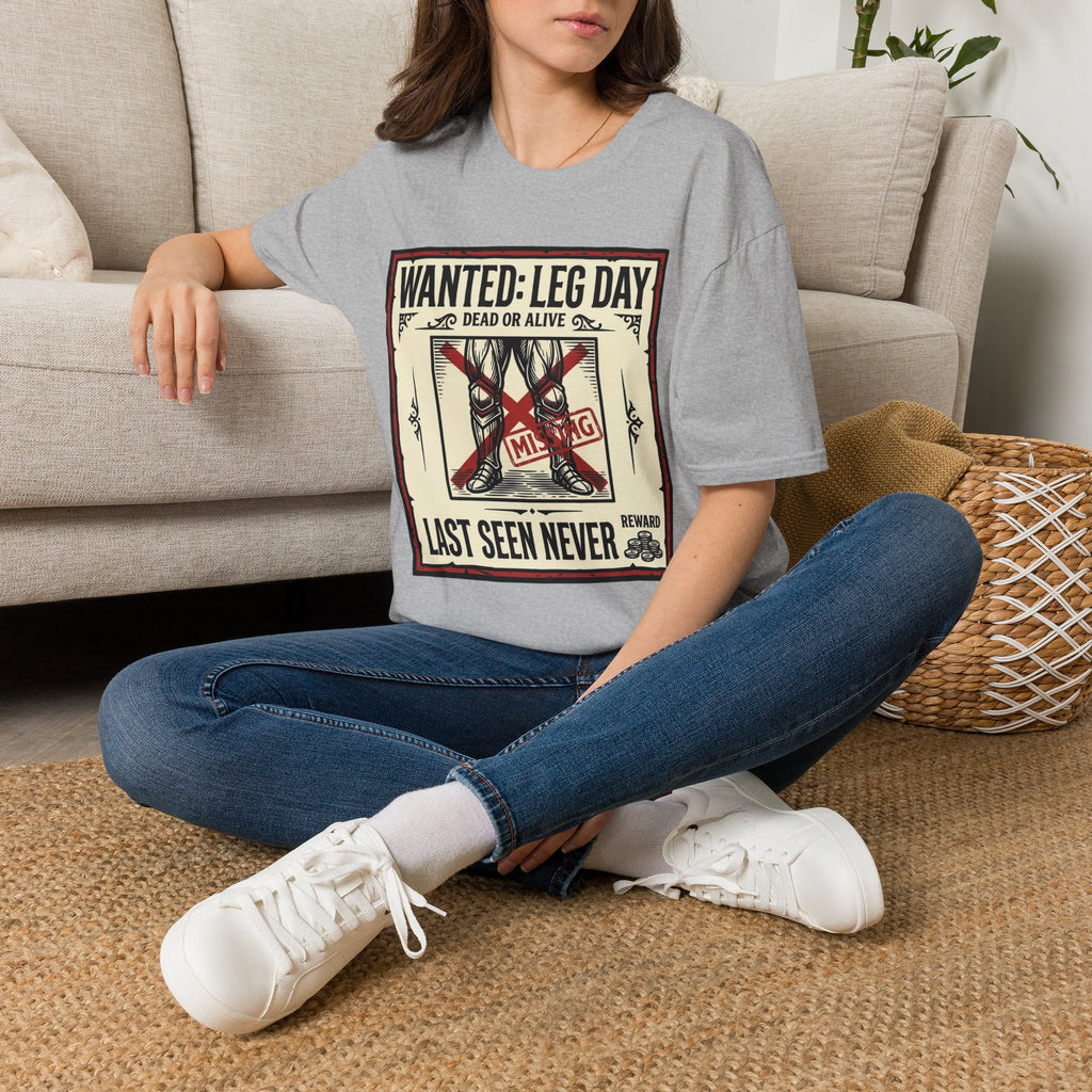 Wanted Leg Day T-Shirt