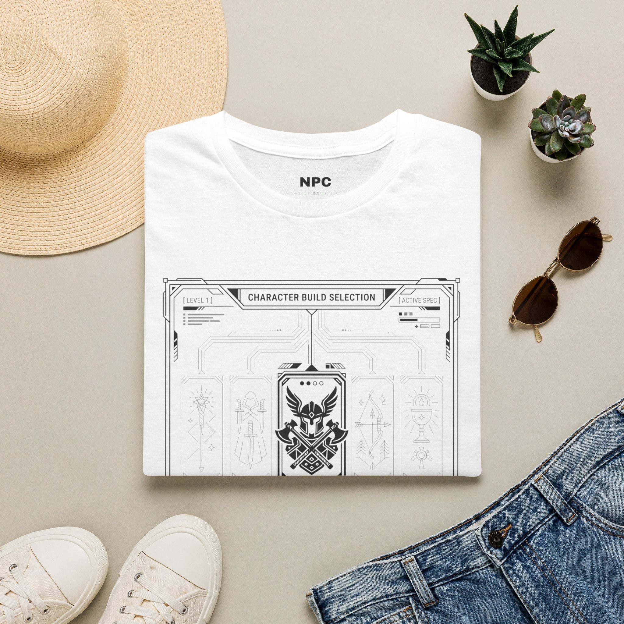 Character Build T-Shirt