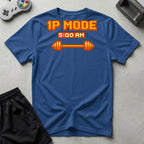 DreamMaker mockup — 1 Player Gym Mode T-Shirt (royal)