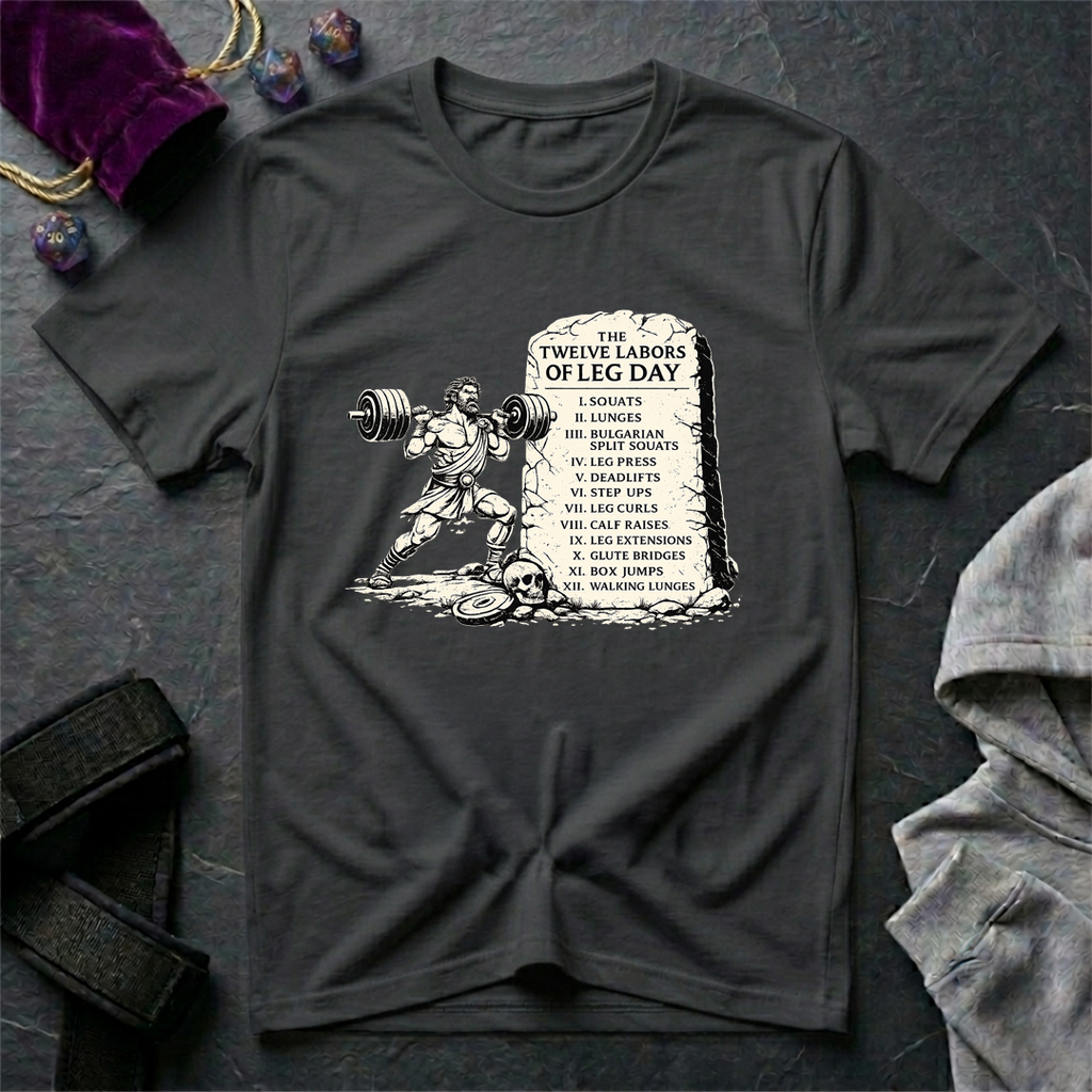 12 Labors of Leg Day T-Shirt