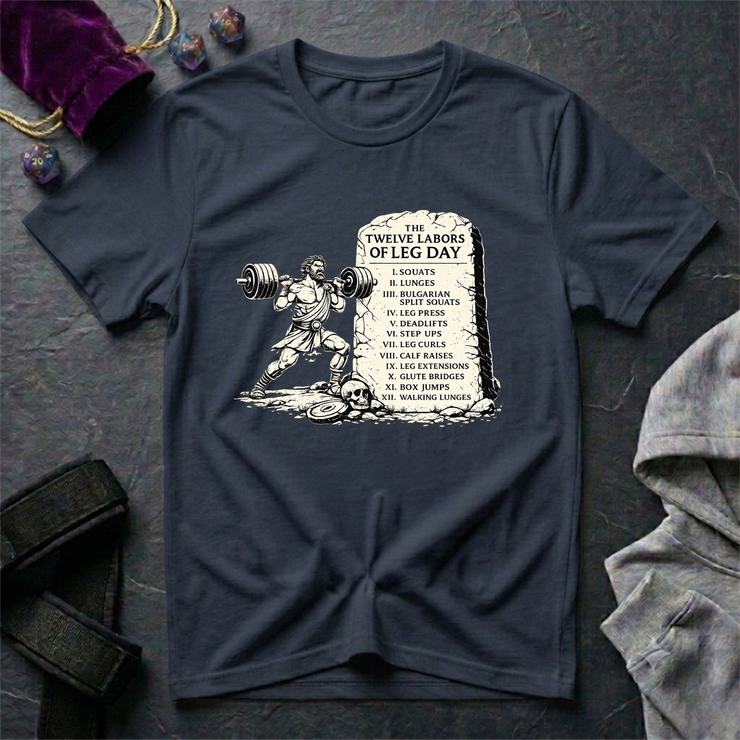 12 Labors of Leg Day T-Shirt