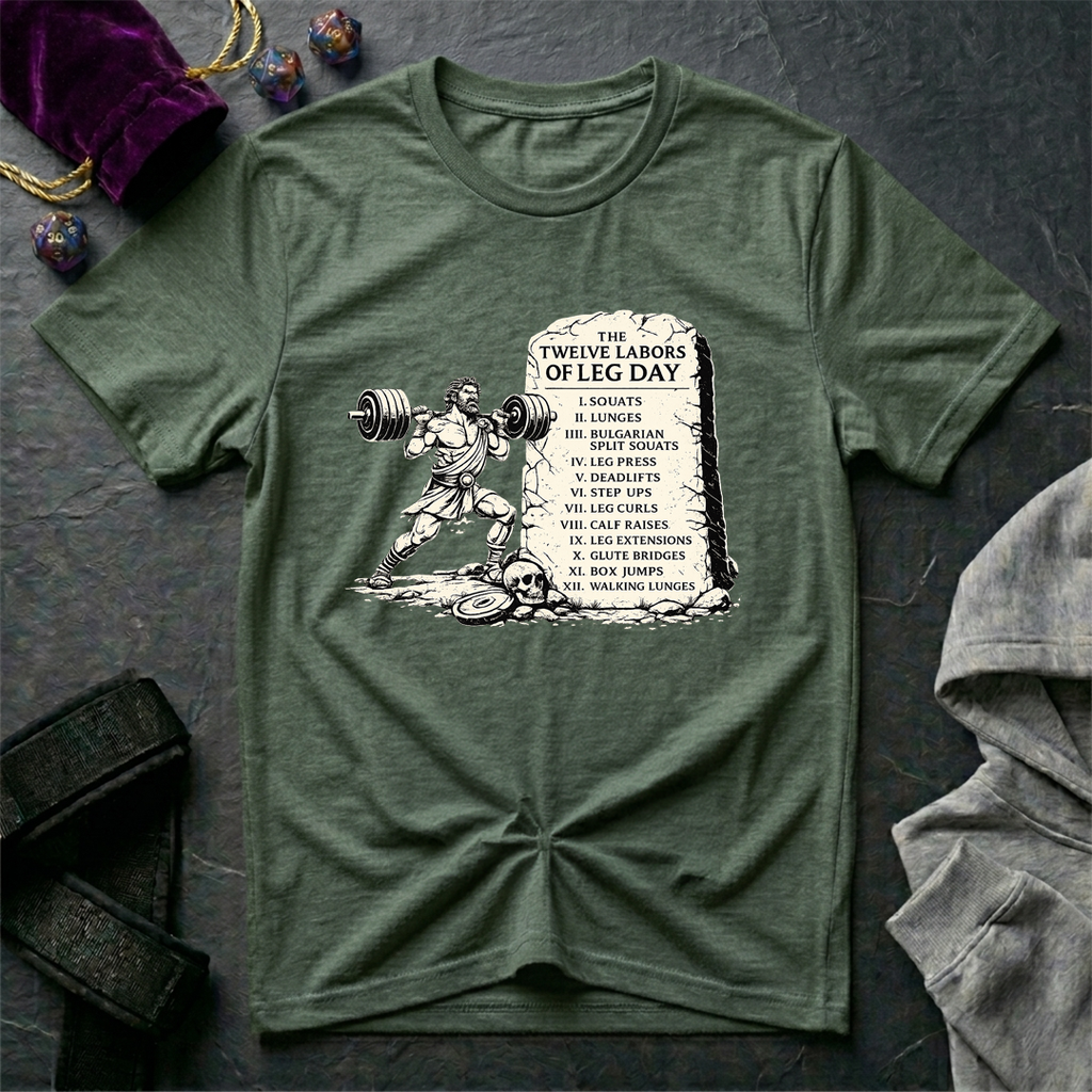 12 Labors of Leg Day T-Shirt