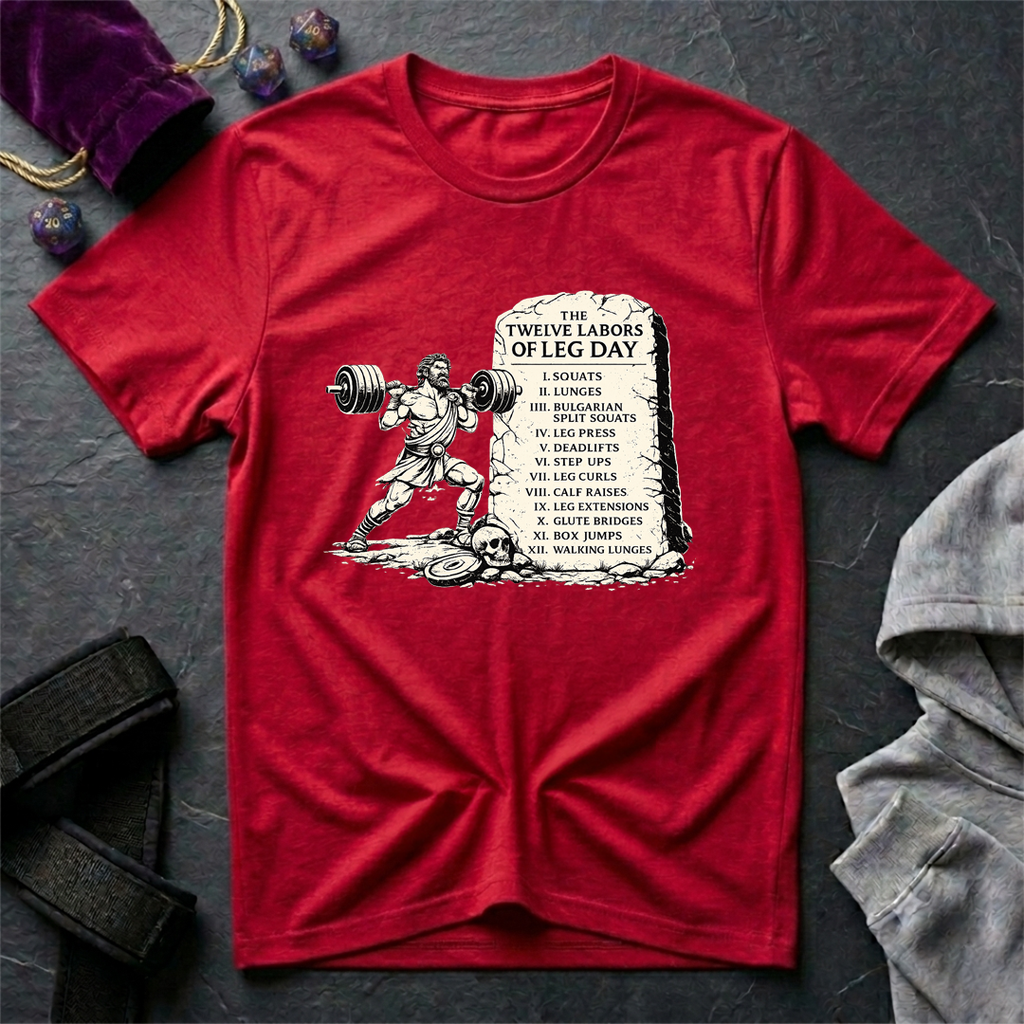 12 Labors of Leg Day T-Shirt