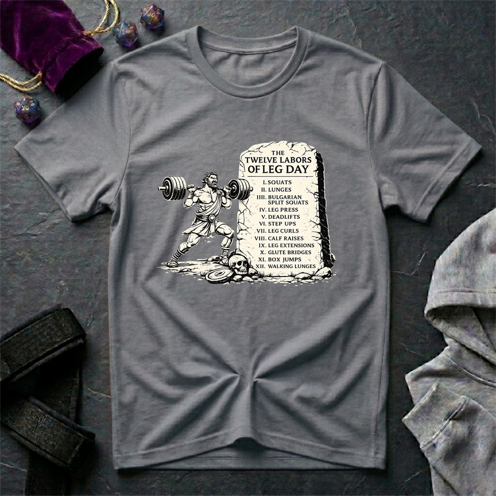 12 Labors of Leg Day T-Shirt