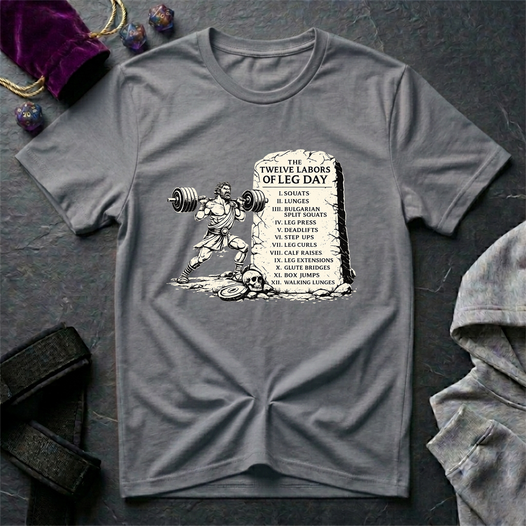 12 Labors of Leg Day T-Shirt