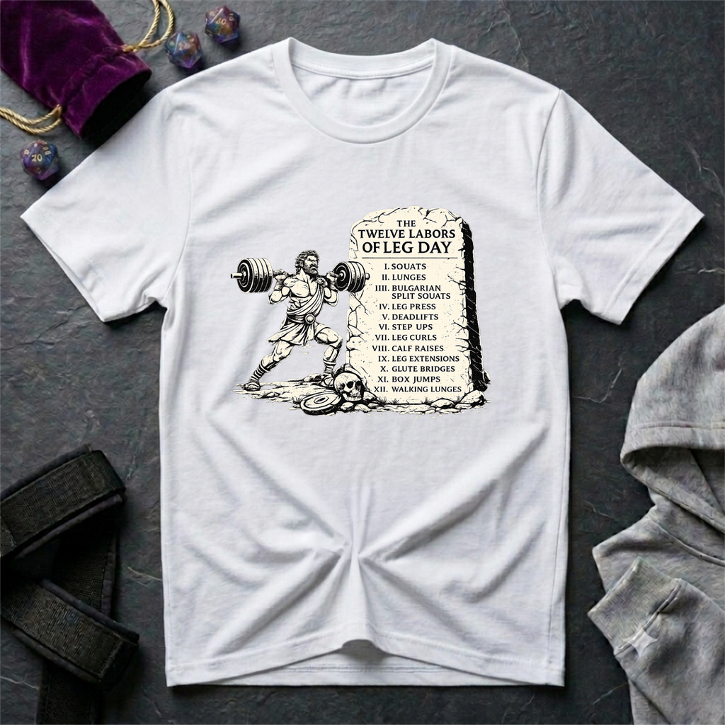 12 Labors of Leg Day T-Shirt
