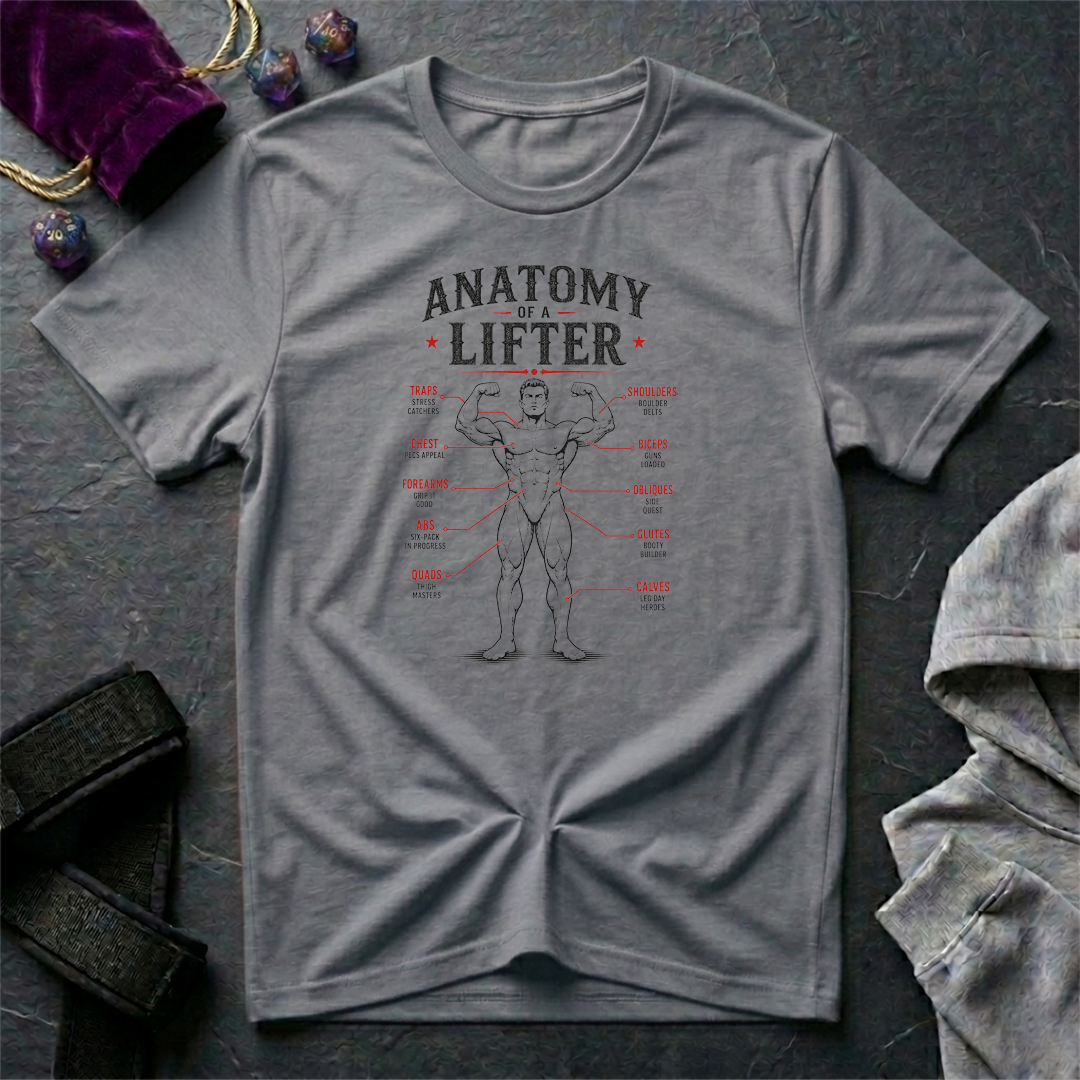 Anatomy of a Lifter T-Shirt