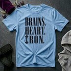 Brains Heart Iron T-Shirt