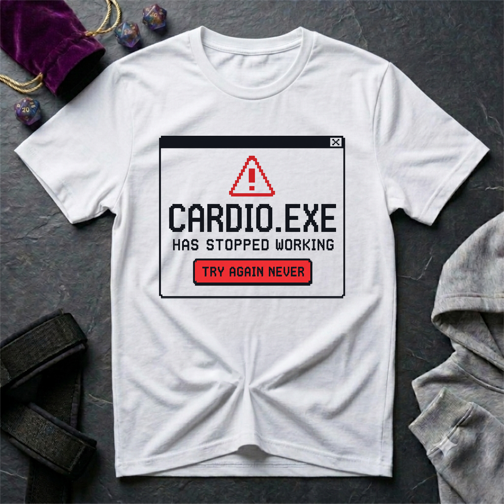 Caffeine Iron Pump T-Shirt