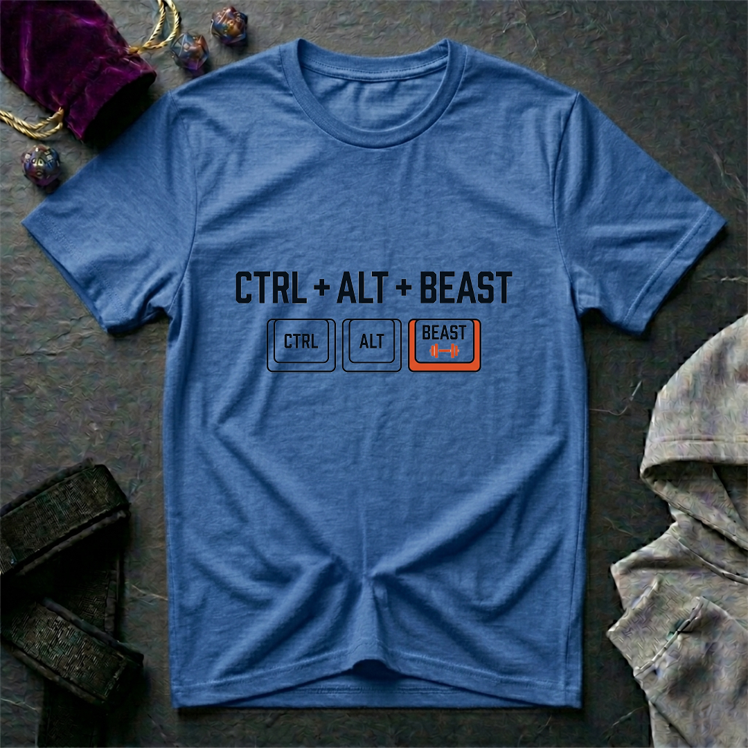 Ctrl + Alt + Beast T-Shirt
