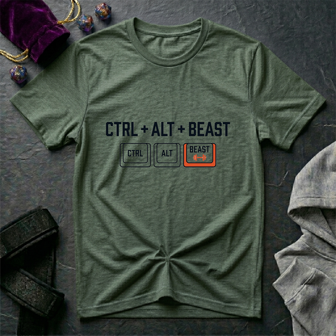 Ctrl + Alt + Beast T-Shirt