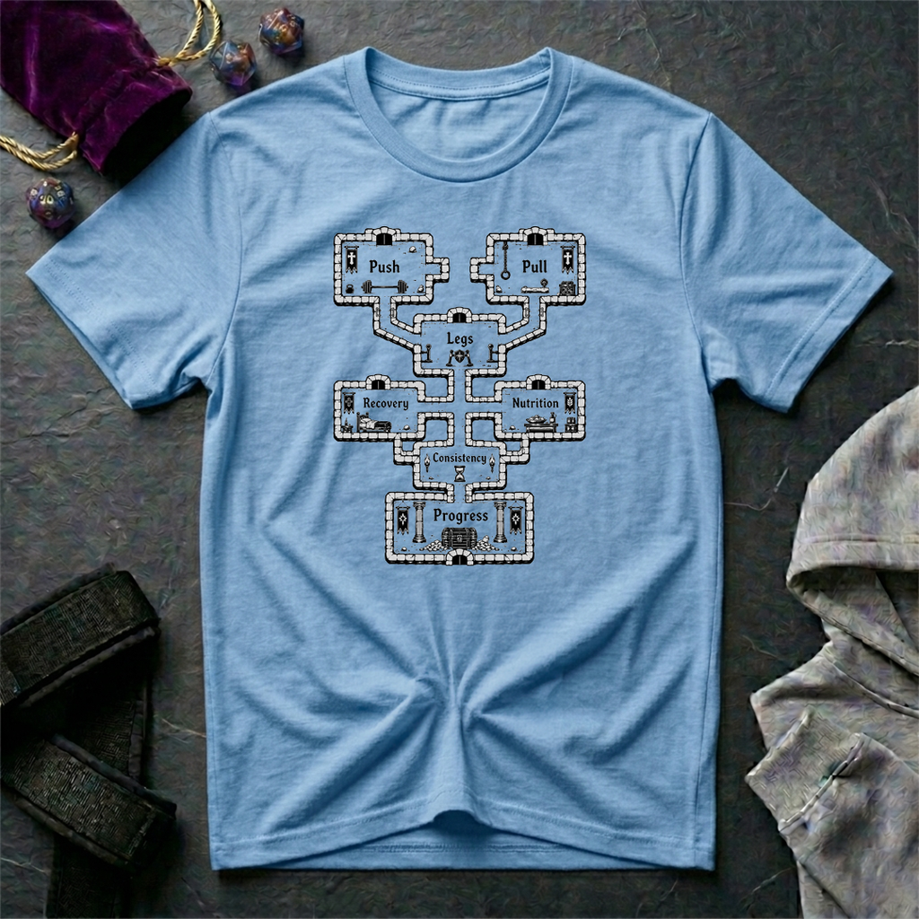 Dungeon Map T-Shirt