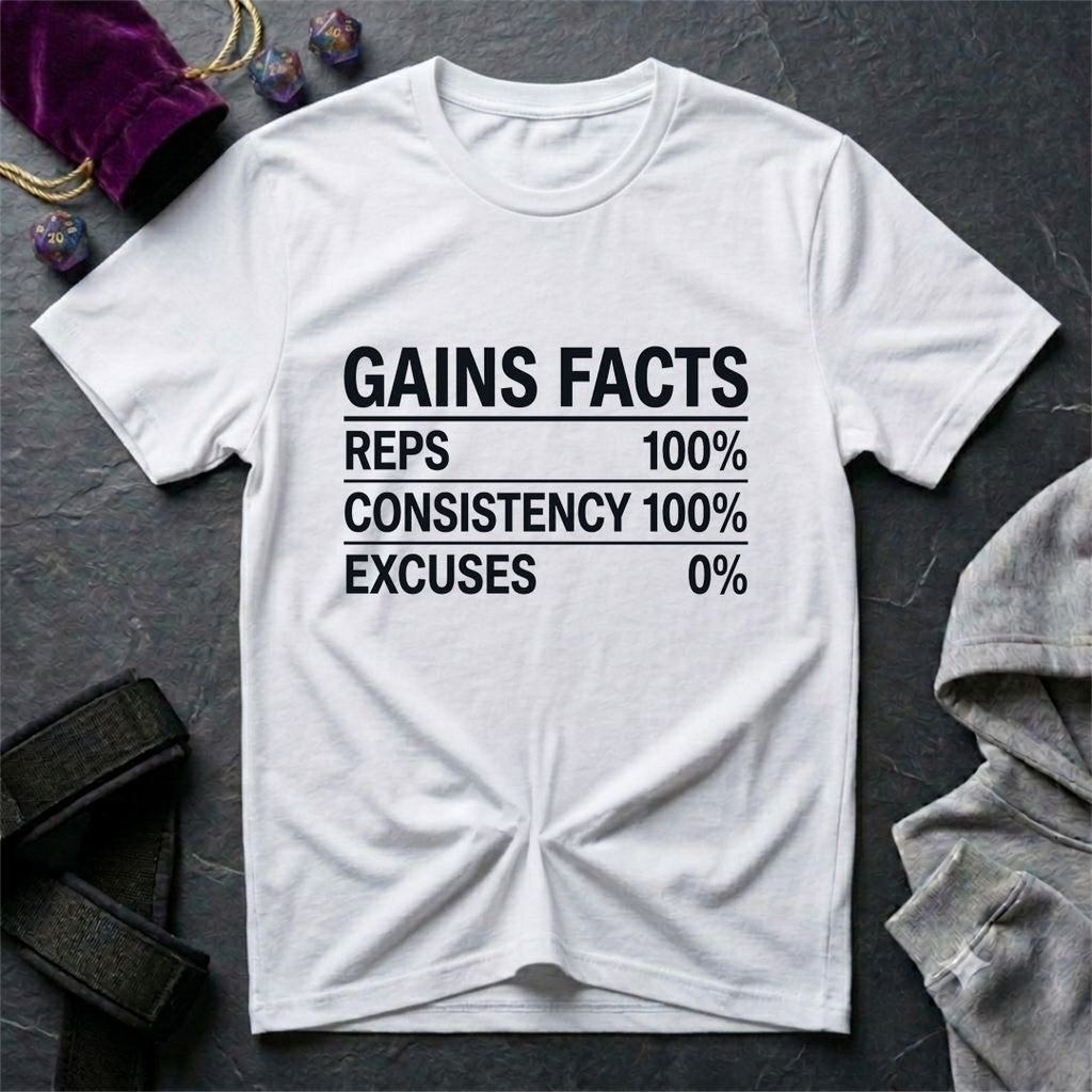 Gains Facts T-Shirt