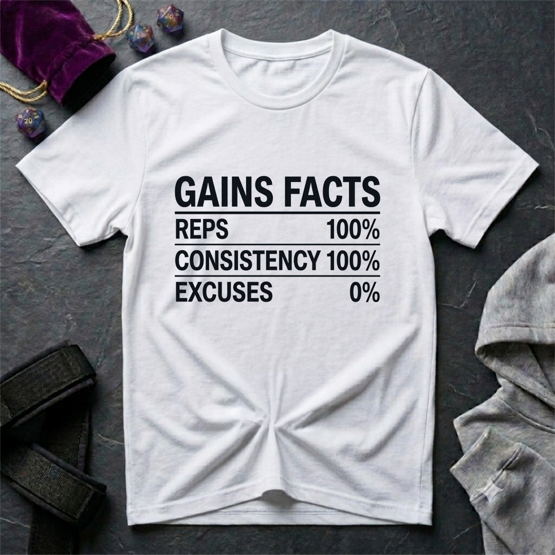 Gains Facts T-Shirt