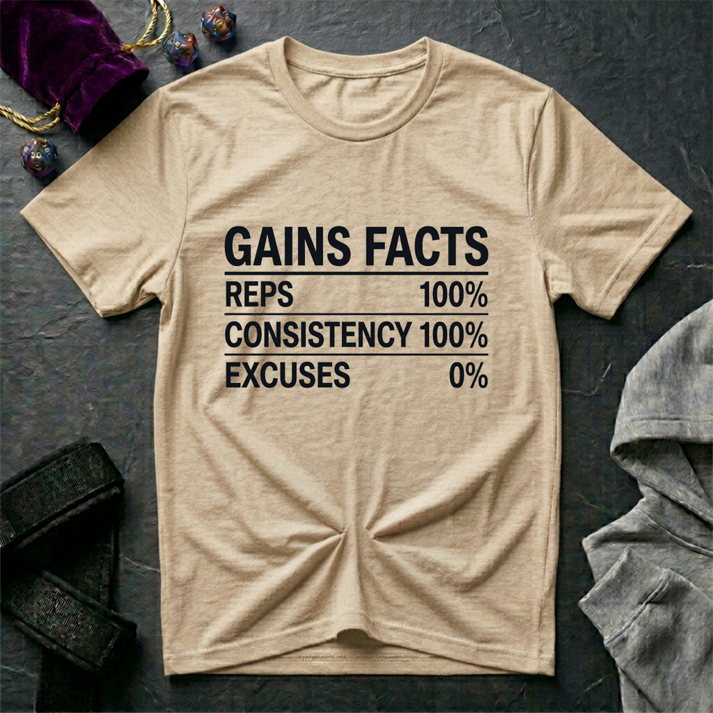 Gains Facts T-Shirt