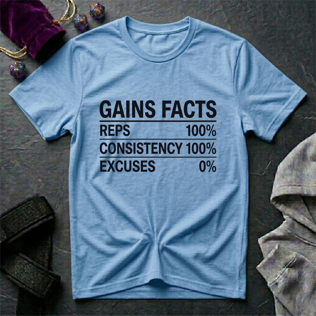 Gains Facts T-Shirt