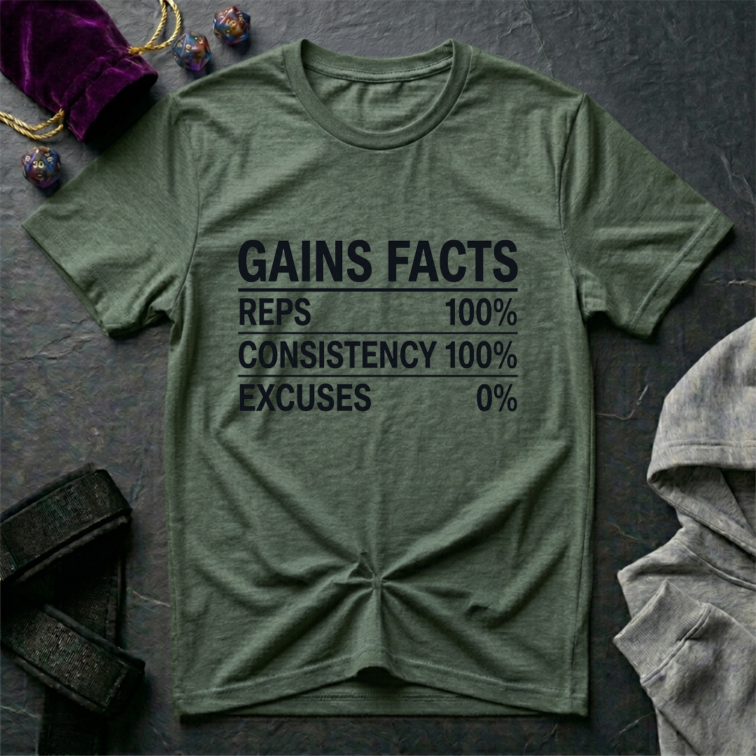 Gains Facts T-Shirt