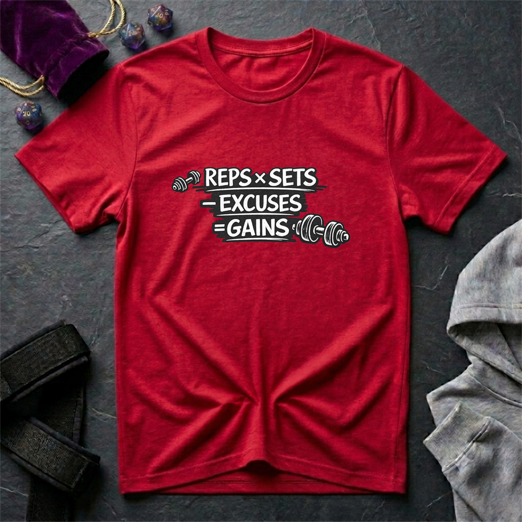 Gains Math Problem T-Shirt