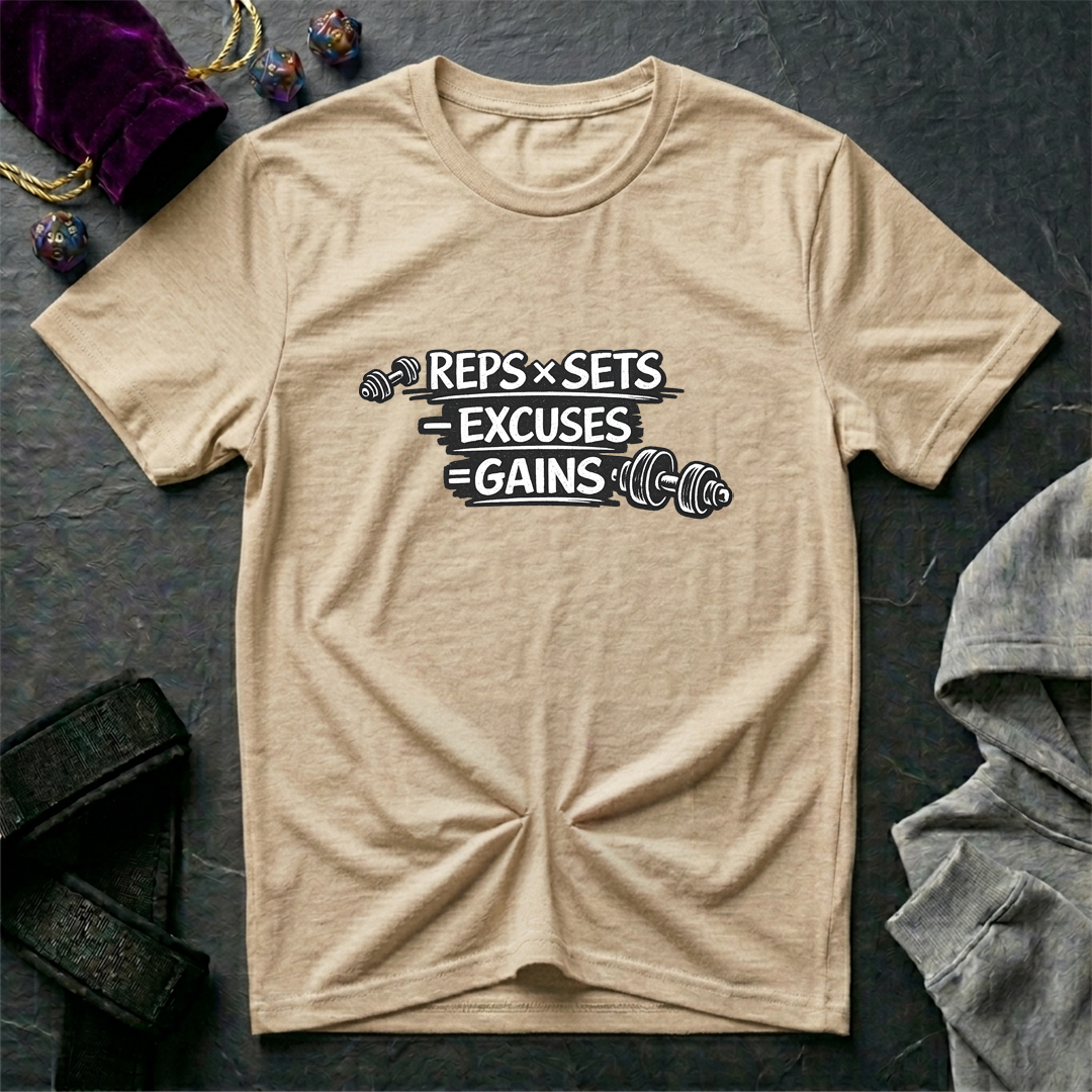 Gains Math Problem T-Shirt