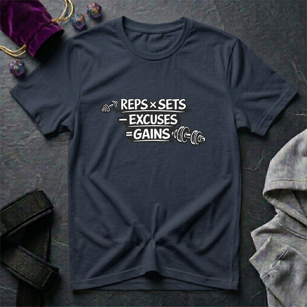 Gains Math Problem T-Shirt