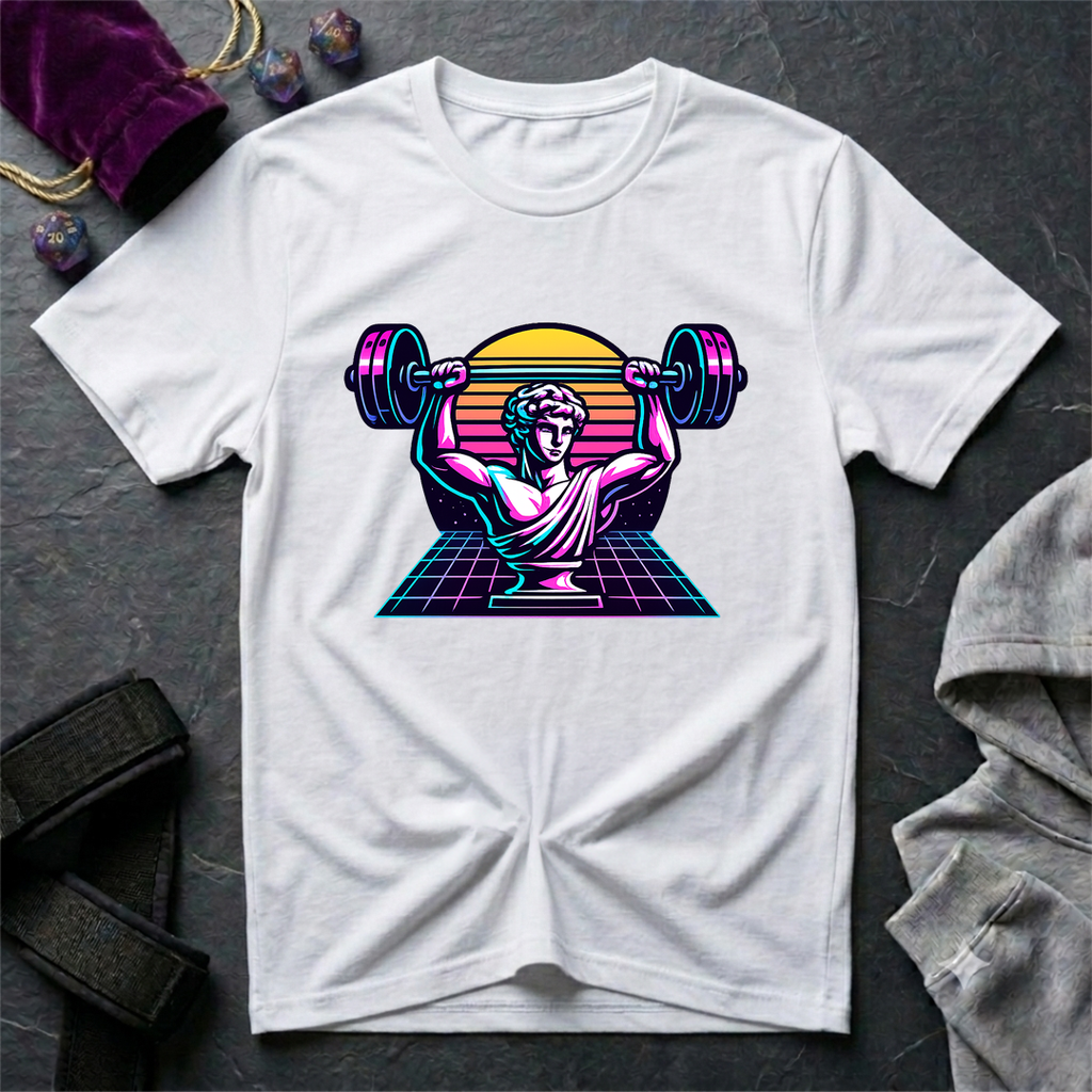 Greek Bust Synthwave T-Shirt