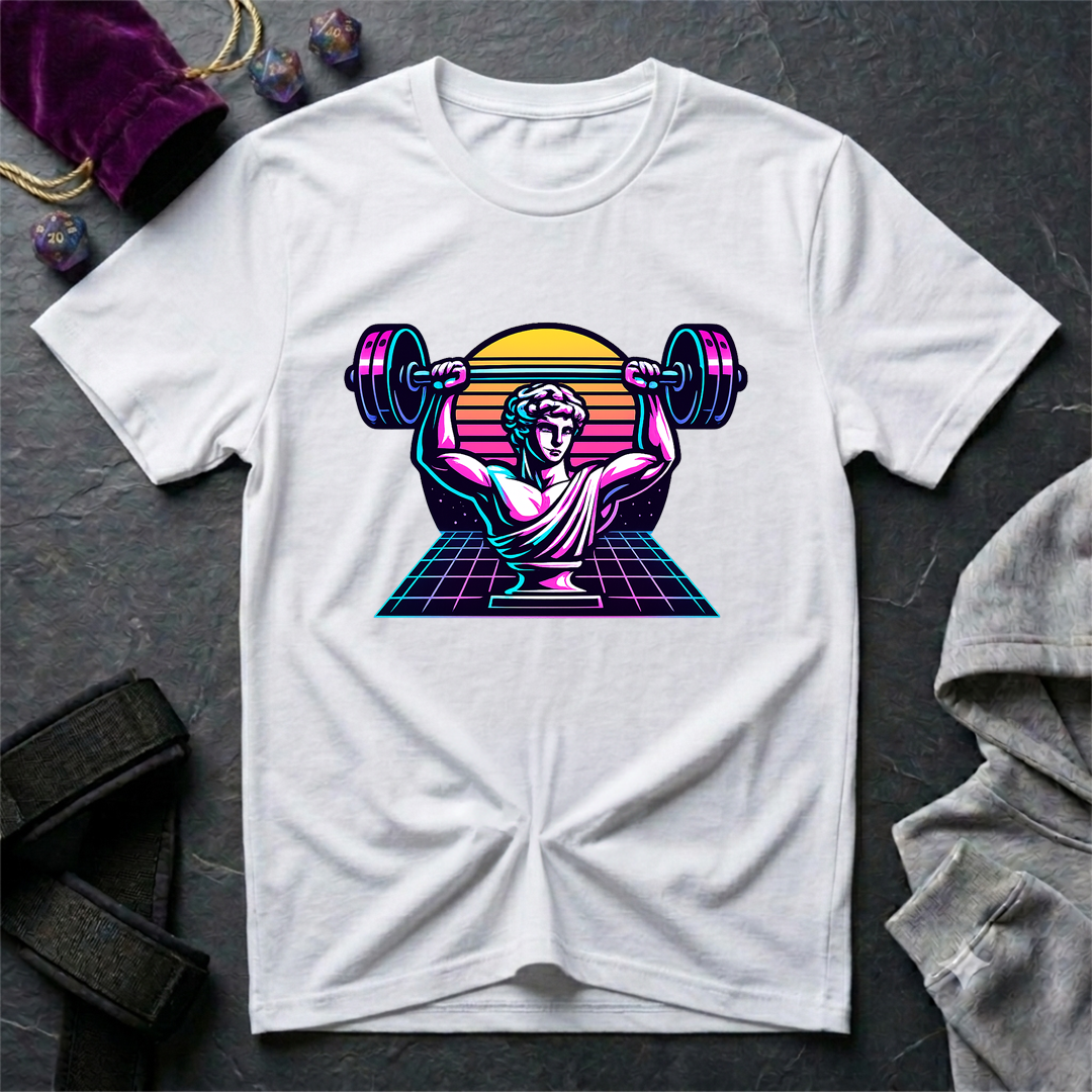 Greek Bust Synthwave T-Shirt