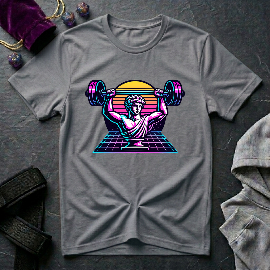 Greek Bust Synthwave T-Shirt