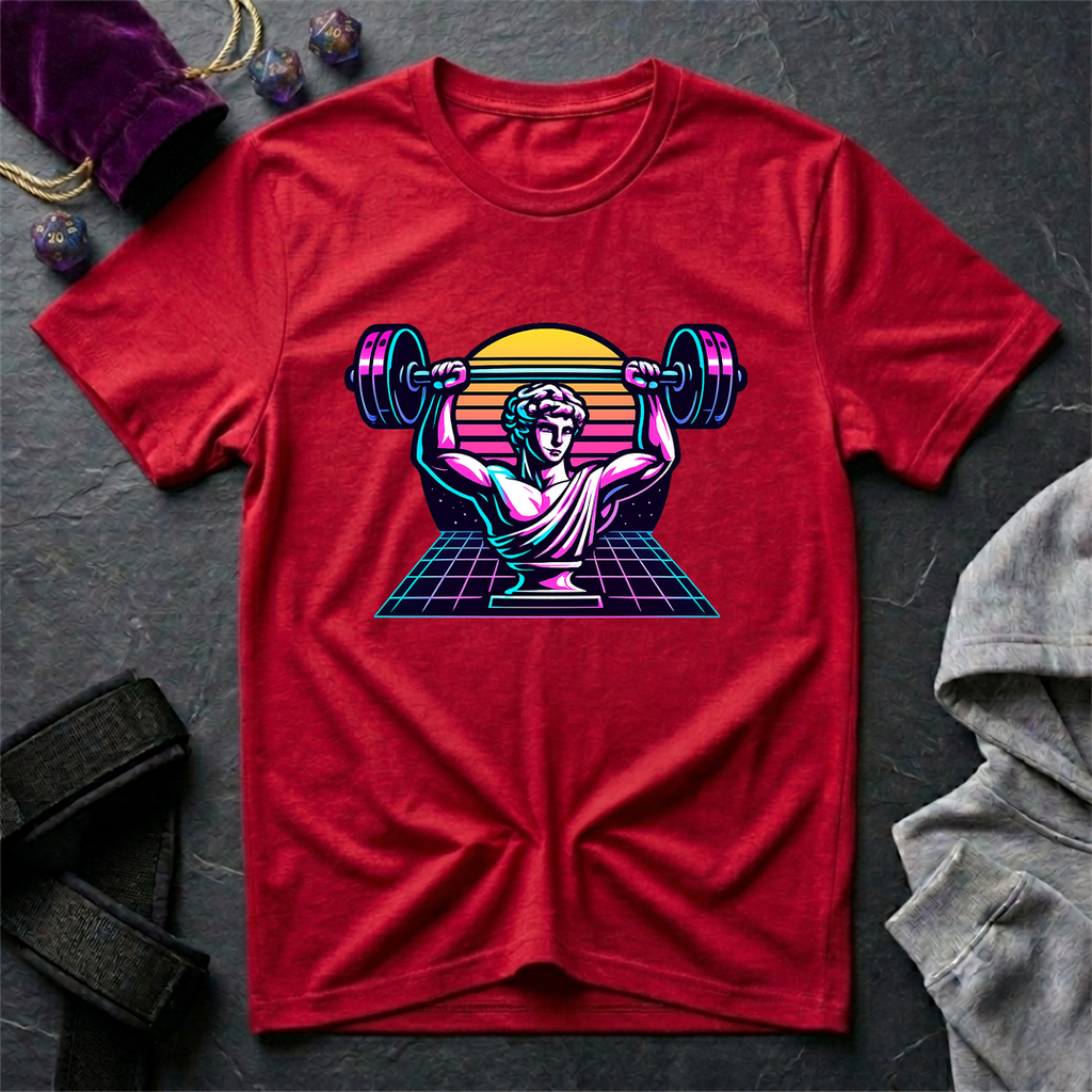 Greek Bust Synthwave T-Shirt