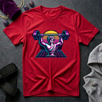 Greek Bust Synthwave T-Shirt