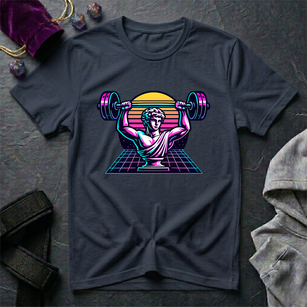 Greek Bust Synthwave T-Shirt