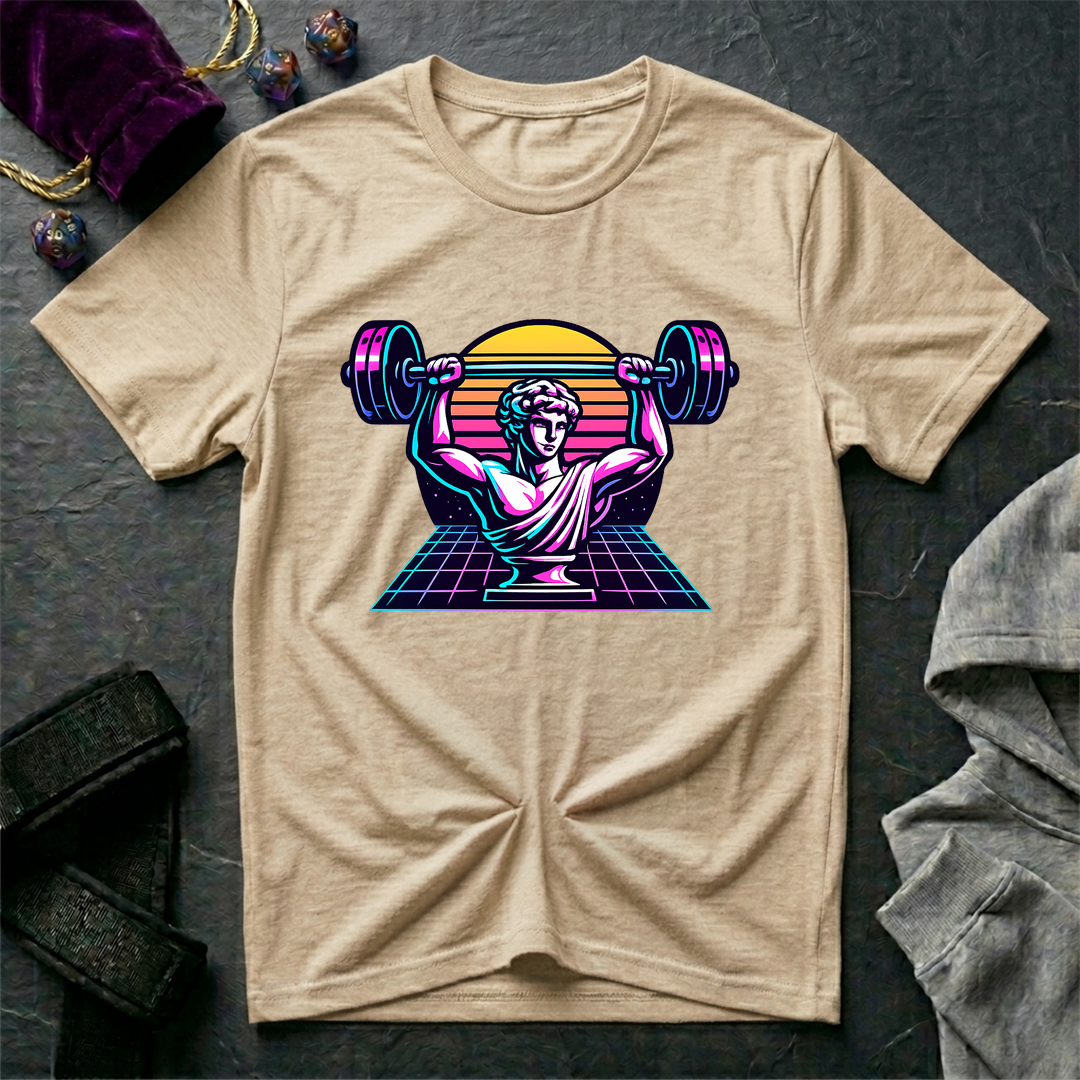 Greek Bust Synthwave T-Shirt