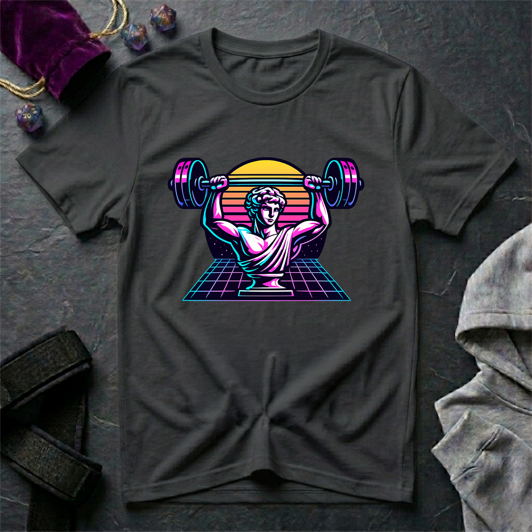 Greek Bust Synthwave T-Shirt